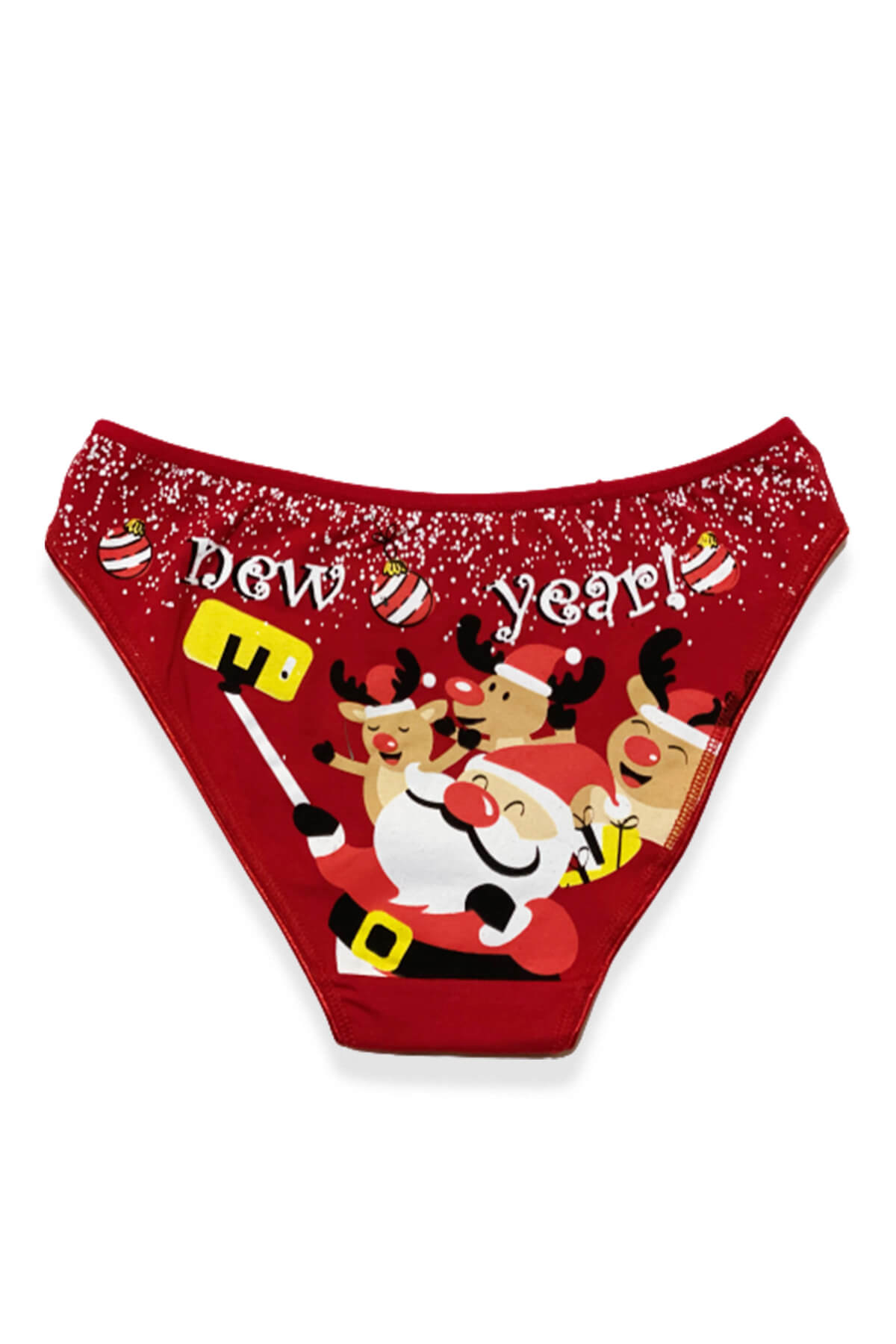 Yılbaşı Konseptli Kırmızı Slip XM1014 Yılbaşı Konseptli Kırmızı Slip XM1014
