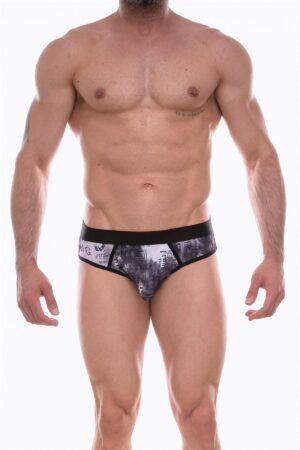 Çok Renkli Desenli Fantezi Seksi Erkek Jockstrap DM072223