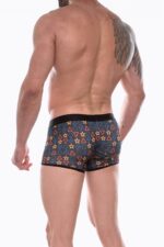 Çok Renkli Fantezi Seksi Erkek Desenli Boxer DM072202