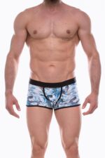 Çok Renkli Fantezi Seksi Erkek Desenli Boxer DM072203