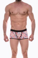 Çok Renkli Fantezi Seksi Erkek Desenli Boxer DM072204