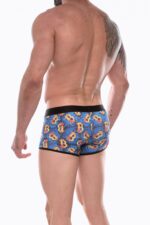 Çok Renkli Fantezi Seksi Erkek Desenli Boxer DM072206