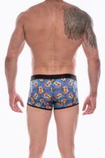 Çok Renkli Fantezi Seksi Erkek Desenli Boxer DM072206