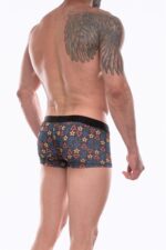 Çok Renkli Fantezi Seksi Erkek Desenli Boxer DM072208
