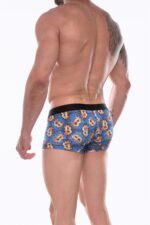 Çok Renkli Fantezi Seksi Erkek Desenli Boxer DM072209