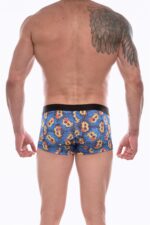 Çok Renkli Fantezi Seksi Erkek Desenli Boxer DM072209