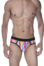 Çok Renkli Seksi Fantezi Erkek Jockstrap DM102114