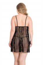 Deluxerie Ensemble de Babydoll Grande-Taille Petria