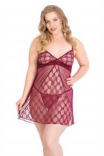 Deluxerie Ensemble de Babydoll Grande-Taille Primrose