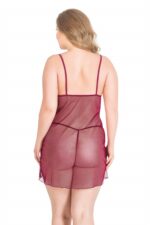 Deluxerie Ensemble de Babydoll Grande-Taille Primrose
