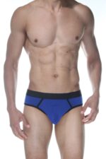 Erkek Fantezi Seksi Mavi Jockstrap DM102110