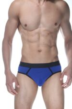 Erkek Fantezi Seksi Mavi Jockstrap DM102110