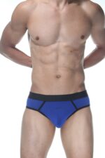 Erkek Fantezi Seksi Mavi Jockstrap DM102110