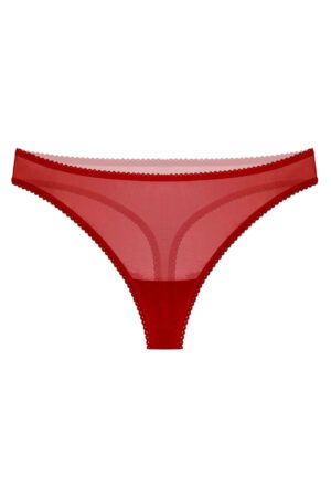Kırmızı Fantezi Seksi Büyük Beden String B-662101KRM