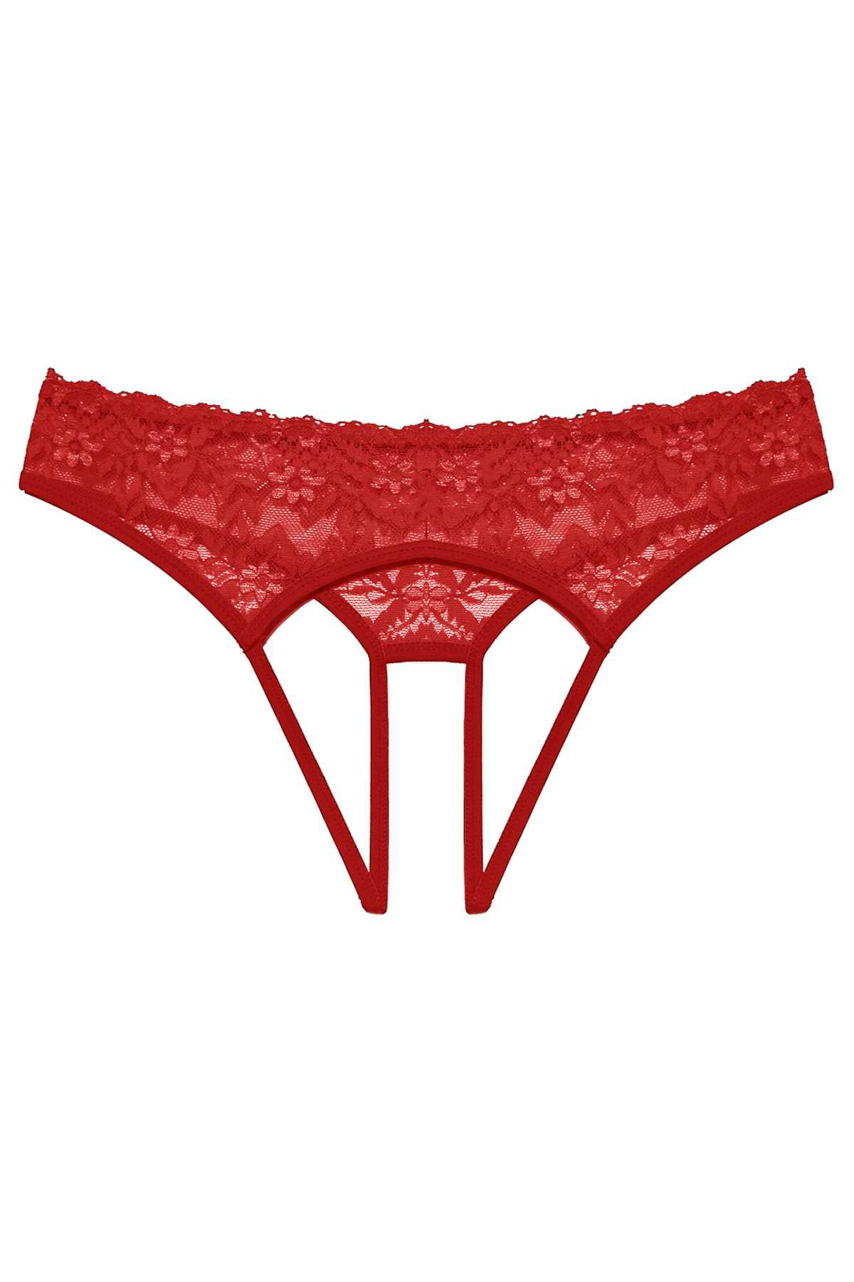Kırmızı Fantezi Seksi Dantelli Özel Bölgesi Açık String 66272KRM Kırmızı Fantezi Seksi Dantelli Özel Bölgesi Açık String 66272KRM
