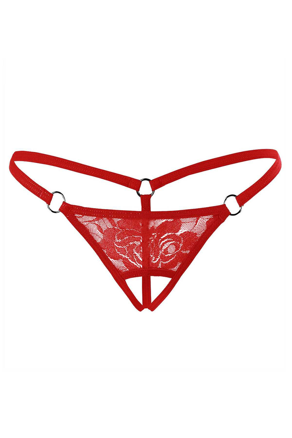Kırmızı Fantezi Seksi Dantelli Özel Bölgesi Açık String 66277KRM Kırmızı Fantezi Seksi Dantelli Özel Bölgesi Açık String 66277KRM