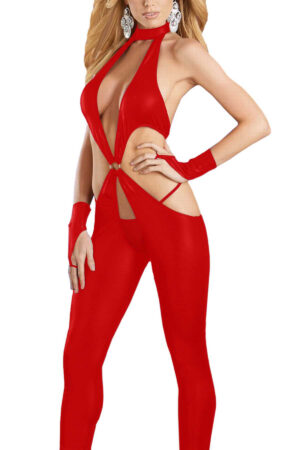 Kırmızı Fantezi Seksi Kostüm 66301KRM