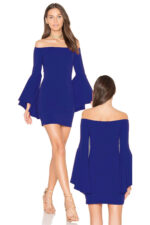 Kırmızı Fantezi Seksi Omuz Dekolteli Mini Elbise TP101536