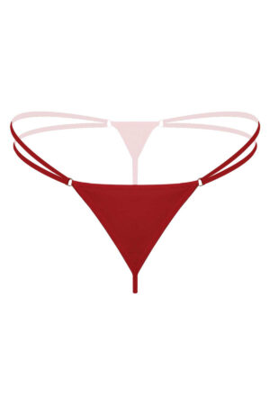 Kırmızı Fantezi Seksi String 66274KRM