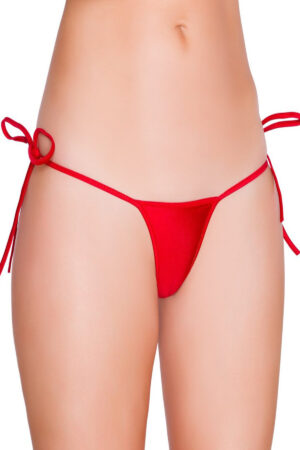 Kırmızı Fantezi Seksi Yandan Bağlamalı String TP101575
