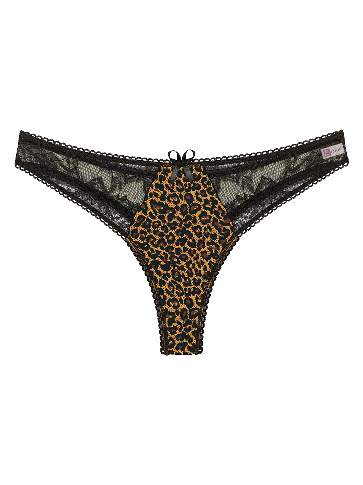 Leopar Desenli Fantezi Seksi Büyük Beden String B-66290LEO Leopar Desenli Fantezi Seksi Büyük Beden String B-66290LEO