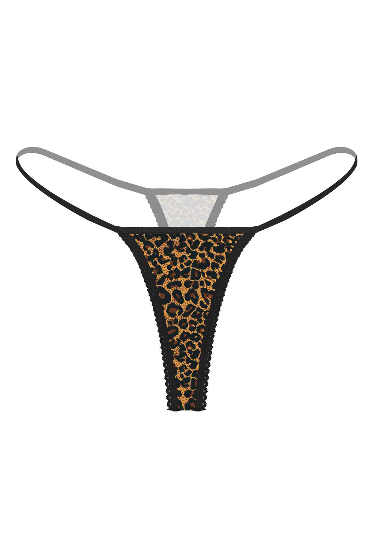 Leopar Desenli Fantezi Seksi String 66296LEO Leopar Desenli Fantezi Seksi String 66296LEO