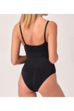 Siyah Dikişsiz Body Korse