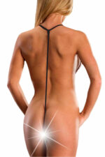 Siyah Fantezi Seksi Büyük Beden Bodysuit B-66102SYH