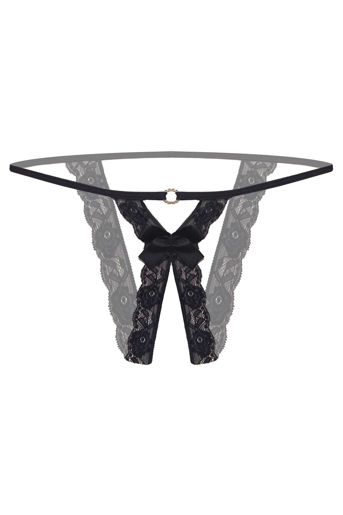 Siyah Fantezi Seksi Özel Bölgesi Açık Dantelli String 66299SYH Siyah Fantezi Seksi Özel Bölgesi Açık Dantelli String 66299SYH