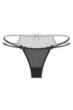 Siyah Fantezi Seksi String 66231SYH