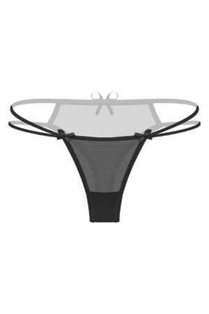 Siyah Fantezi Seksi String 66231SYH