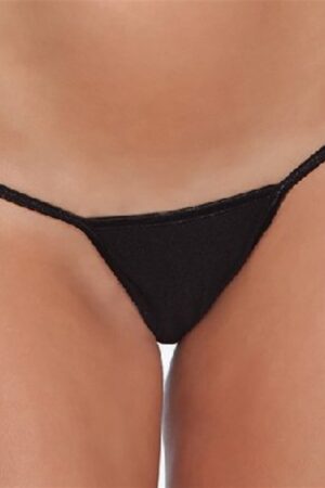 Siyah Fantezi Seksi String TP100739