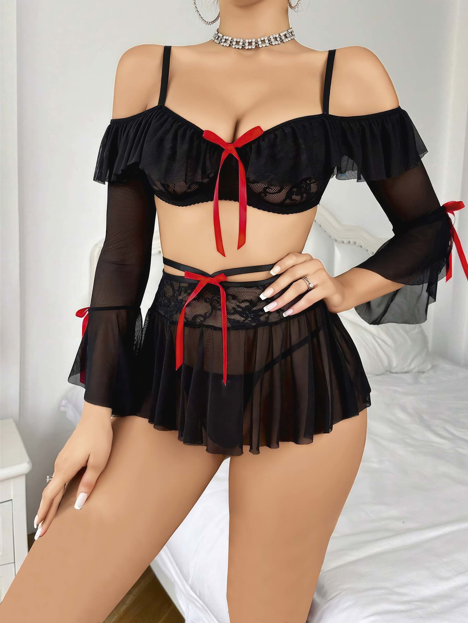 Siyah Fantezi Seksi Transparan Büstiyer Takımı DQZZ8MXNCC Siyah Fantezi Seksi Transparan Büstiyer Takımı DQZZ8MXNCC