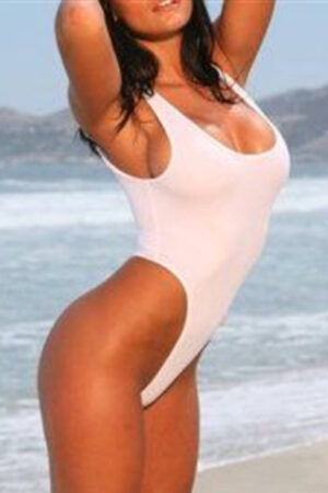 Beyaz Fantezi Seksi Bodysuit TP060871
