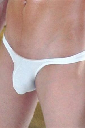 Beyaz Fantezi Seksi Erkek Slip DM110432