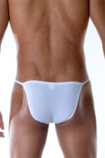 Beyaz Fantezi Seksi Erkek Slip DM111831