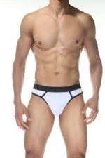 Beyaz Seksi Erkek Tanga DM102150
