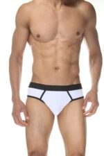 Beyaz Seksi Fantezi Erkek Jockstrap DM102124