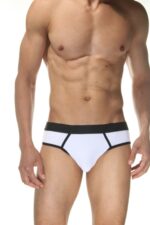 Beyaz Seksi Fantezi Erkek Jockstrap DM102124
