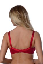 Bordo Desteksiz Minimizer Sütyen