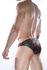 Çok Renkli Fantezi Seksi İp Tasarımlı Erkek Slip DM012121