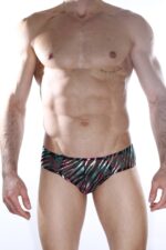 Çok Renkli Fantezi Seksi Transparan Erkek Slip DM012128