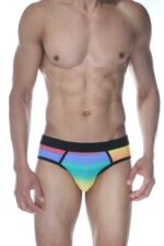 Çok Renkli Seksi Fantezi Erkek Jockstrap DM102115