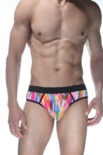 Çok Renkli Seksi Fantezi Erkek Jockstrap DM102127