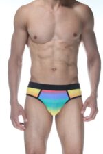 Çok Renkli Seksi Fantezi Erkek Jockstrap DM102128