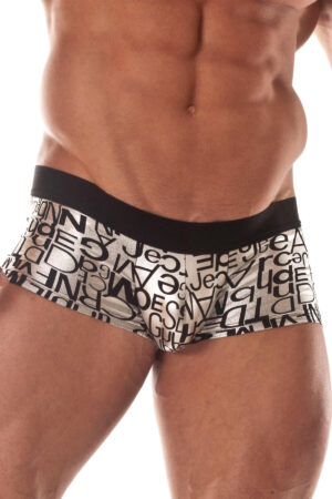 Desenli Fantezi Seksi Deri Erkek Boxer DM031701