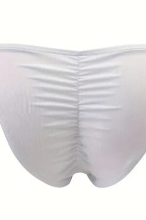 Erkek Beyaz Büzgülü Slip CB030127