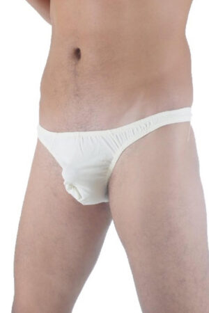 Erkek Beyaz Fantezi Seksi Tanga DM291157