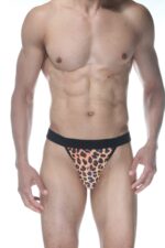 Erkek Fantezi Seksi Leopar Desenli Tanga DM102143