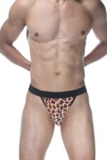 Erkek Fantezi Seksi Leopar Desenli Tanga DM102143